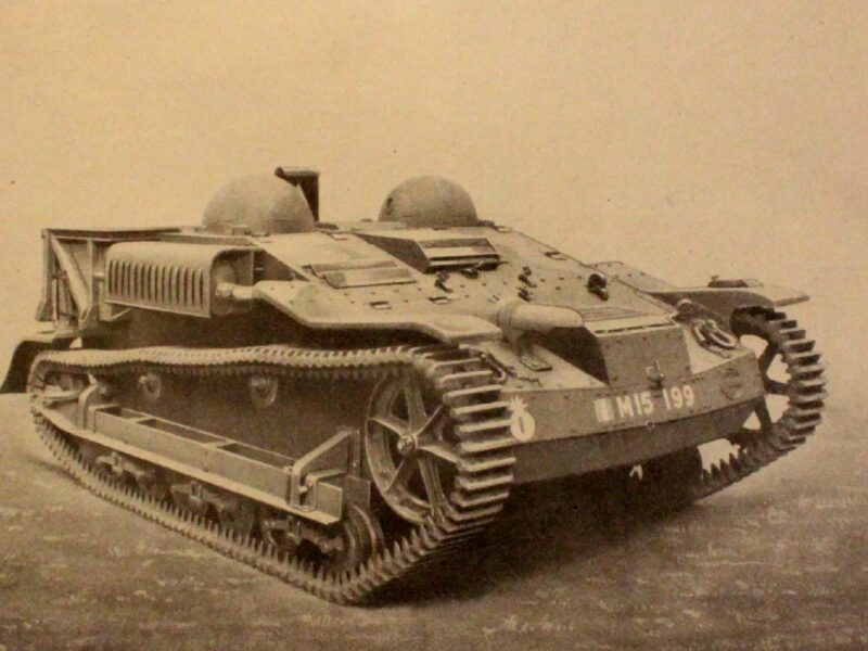 Renault UE2 - Gepanzerter Munitionsschlepper UE (f)